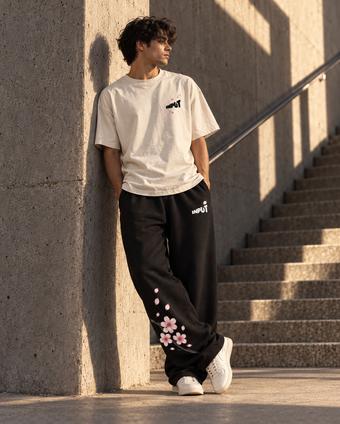 Cherry Blossom outfit model mockup